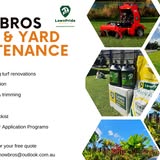 Recent lawn mowing project